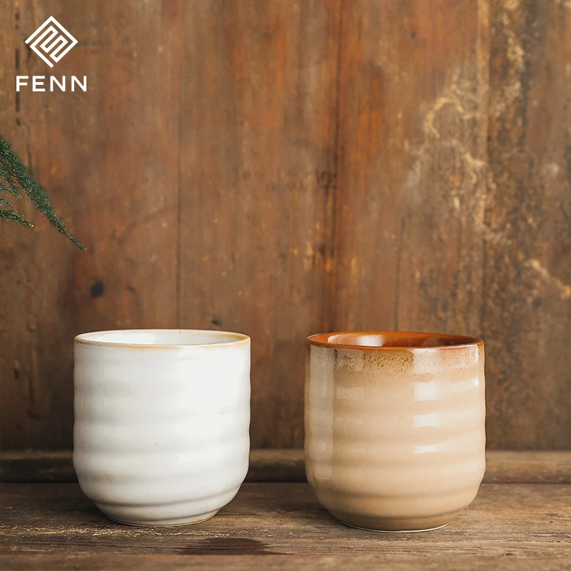 FENN Wholesale Price Manual Ceramic Coffee Cup Household Hospitality Small Tea Cup Custom for Coffee Shop