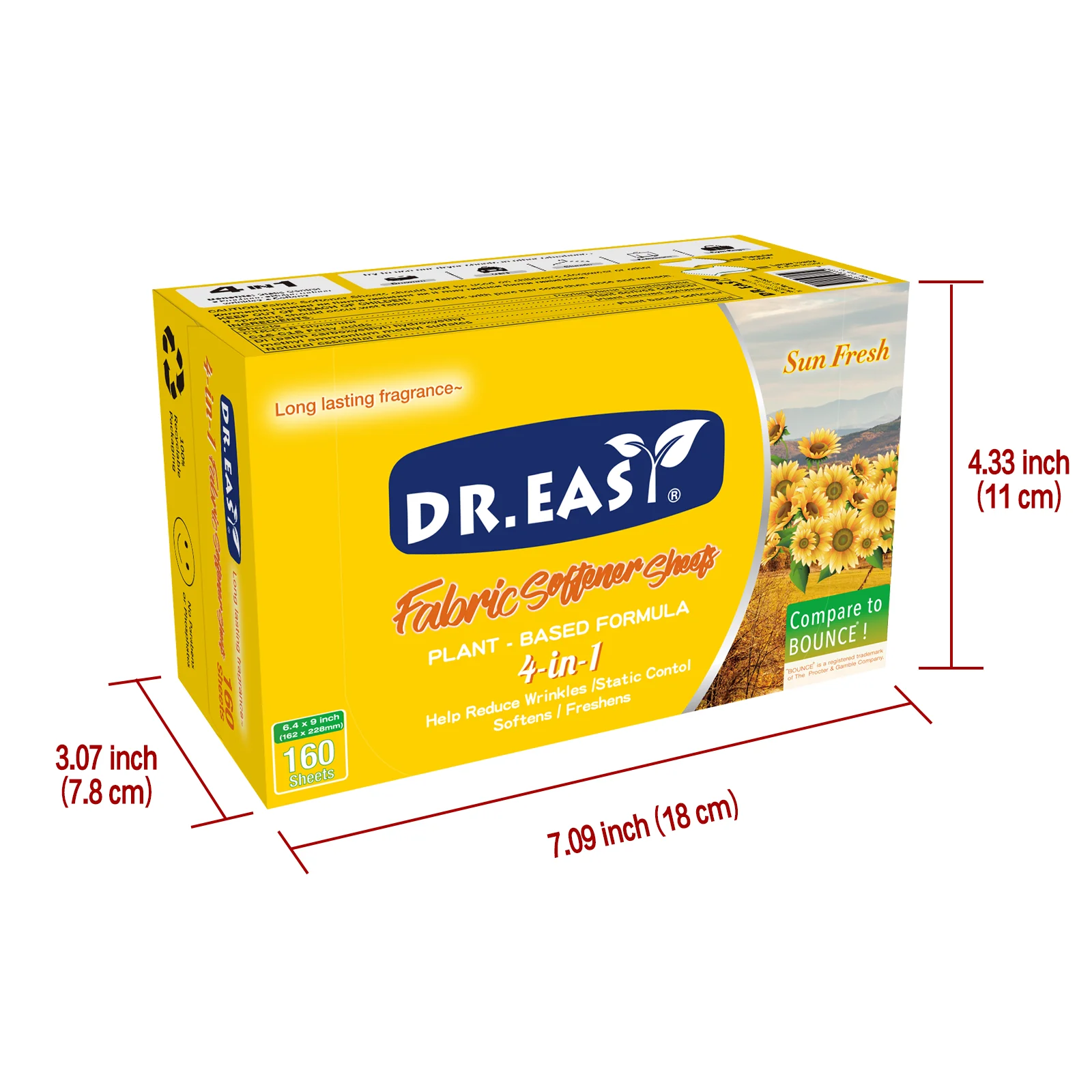 Product dimensions