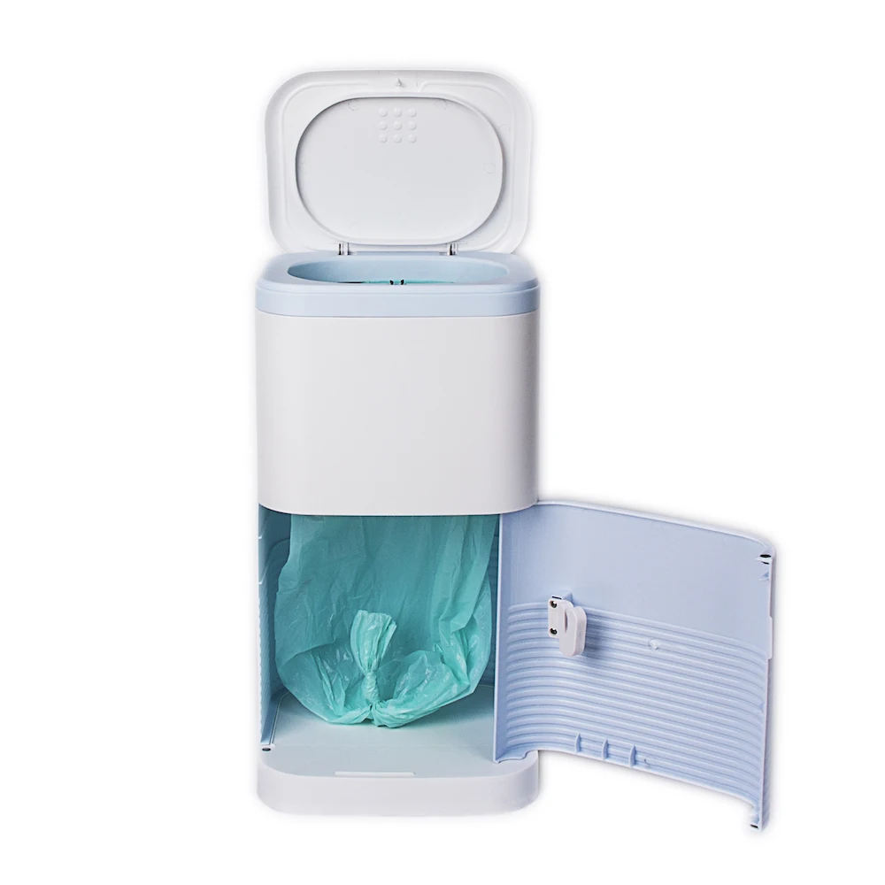 BNcompany Home Use PP Diaper Pail with Open Top Structure and Refill Trash Bags Bin