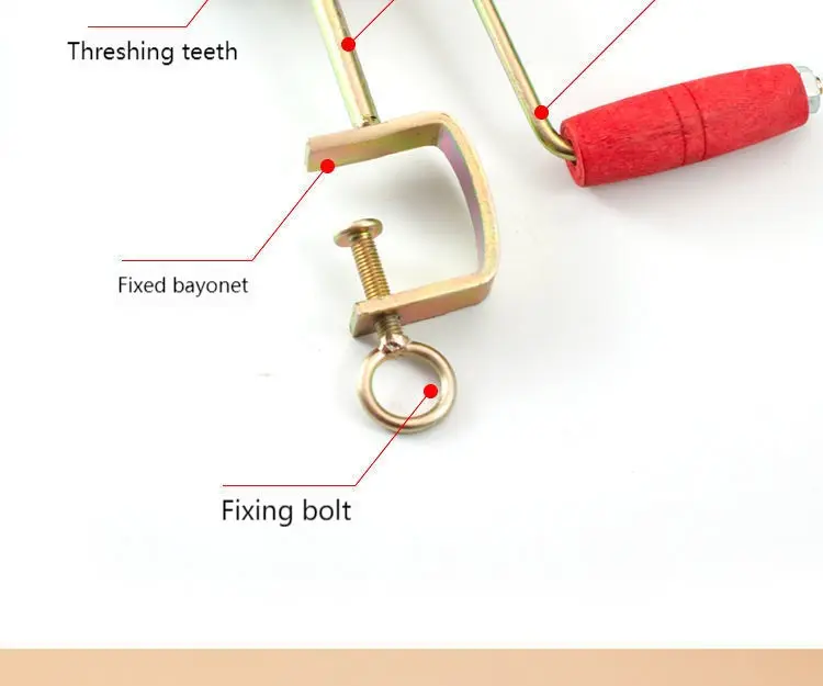 Hand Operated Manual Maize Sheller Corn Thresher Farm Corn Shelling Machine Fruit & Vegetable Peeling Machine