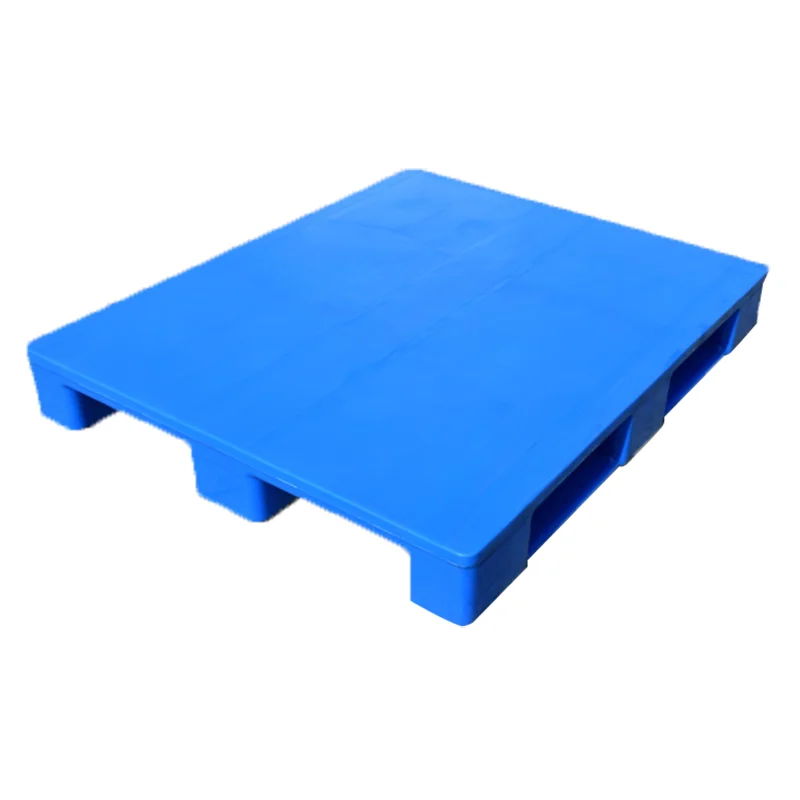 Heavy Duty Industrial 1200 X 1000 mm Storage Hygienic Food Grade Euro Type Flat Anti-Slip Plastic Pallet for Shipping