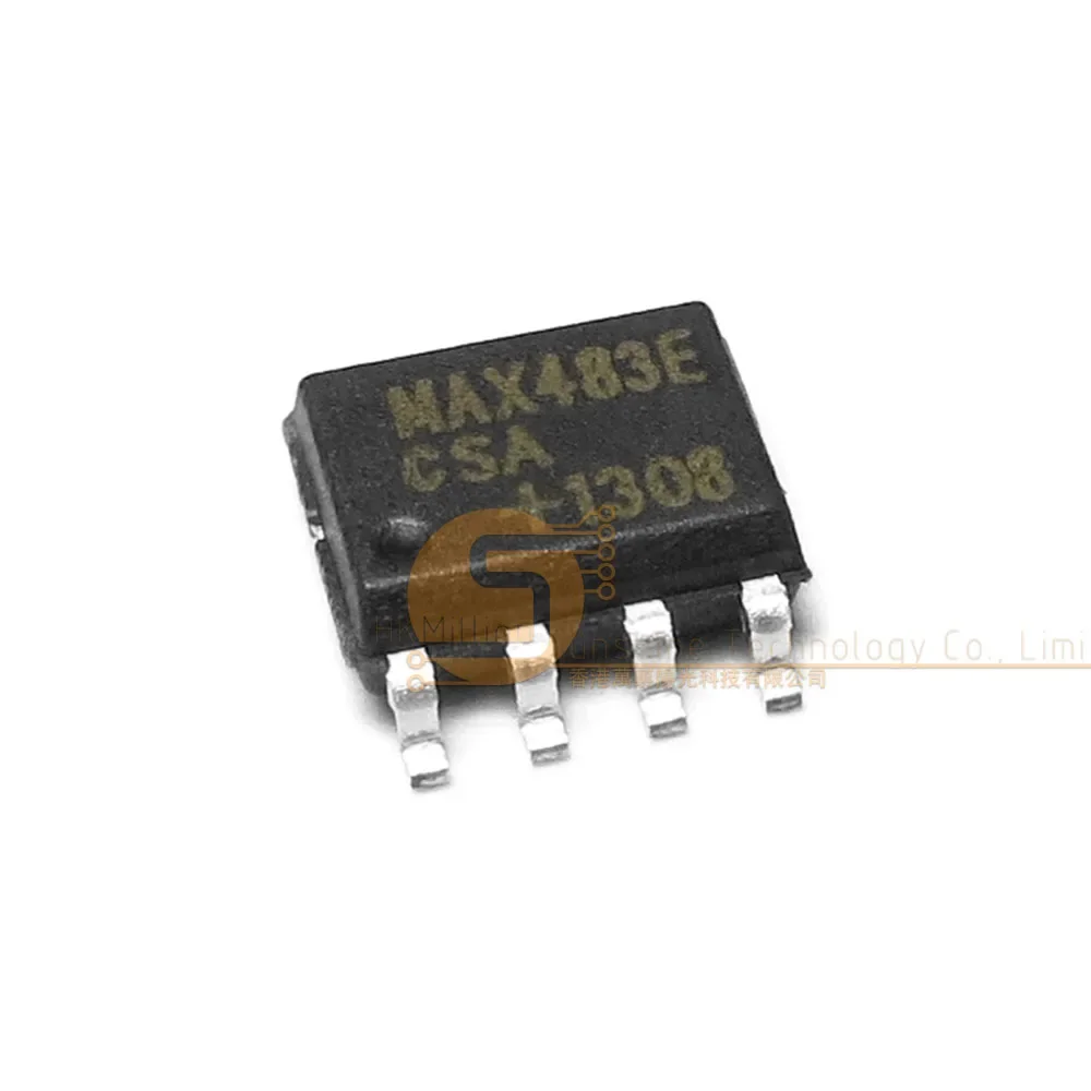 Transceptor MAX483ECSA+T SOP-8 IC para comunicación industrial RS-485/RS-422