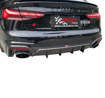 Light And Hight- Quality  RS5 B9 Upgrades ACP Dry Carbon Fiber Rear Diffuser