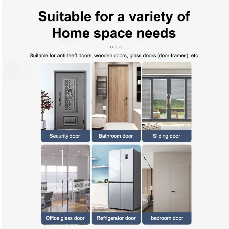 Heavy Duty Wooden Parallel Arm Soft Interior Hidden Air Hotel Automatic Adjustable Hydraulic Pistons Damping Buffer Door Closer