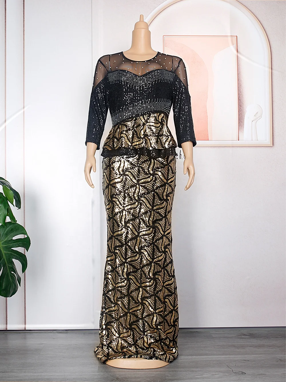 2023 Turkey Party Dress Long Prom Evening Gown Dress African Evening