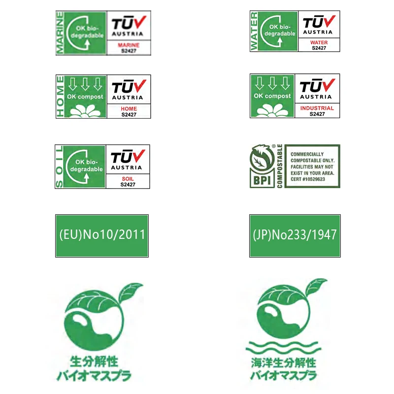 PHA 100% Biodegradable Plastic PHA Pure Biodegradable PHA