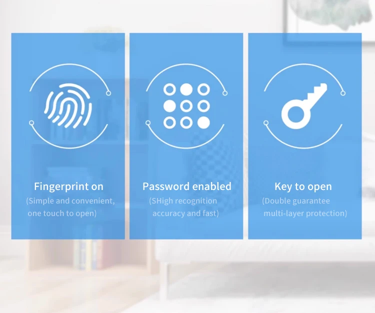 Safe Box for Money Wardrobe Wall Hidden Drawer Lock Fingerprint & Digital Lock CEQ Safe Steel Digital Smart Safe Cabinet manufacture