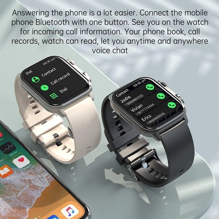 Remax NFC Intelligent Connected Mobile Watch OLED Custom Logo 1.96 Smart Watch Display Smart Health Watch 2025 Smartwatch