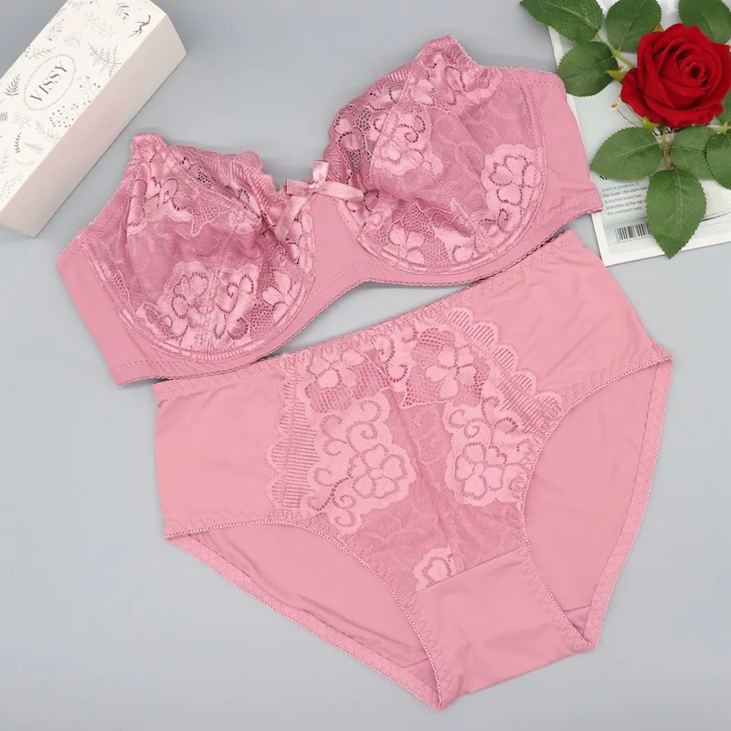 Chaorong Brand New Plus Size Underwear 2021 Bras And Panties For Plus