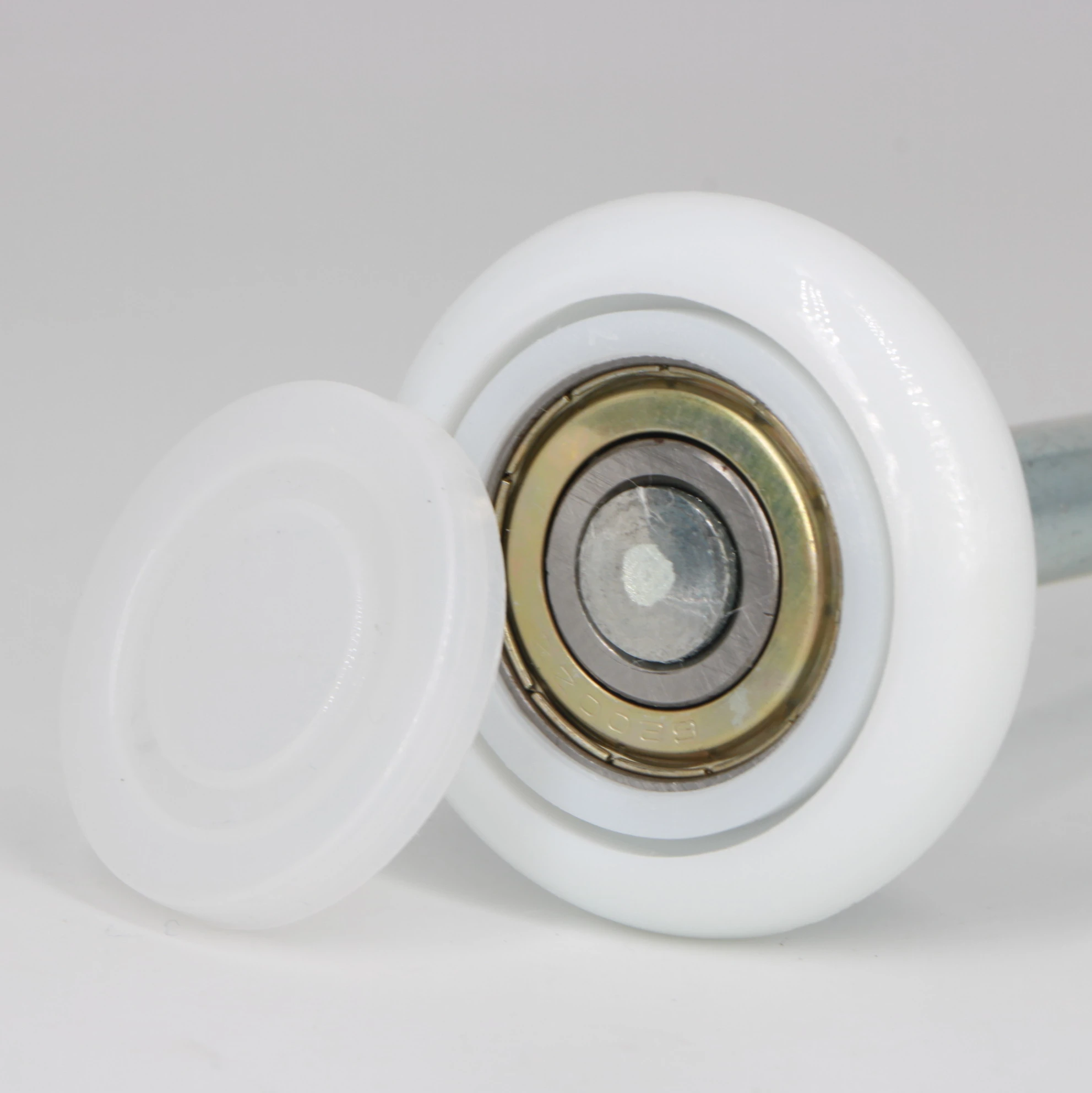 46*178mm Valkoinen 6200-koura ohjausviherpyörä turvapyydin kanssa