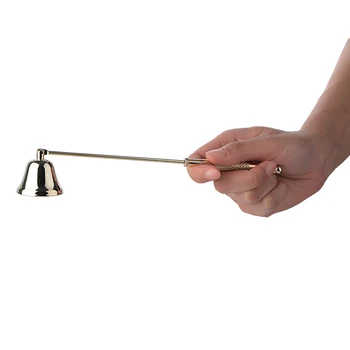 Ensemble de coupe-mèche de bougie 3 en 1 en acier inoxydable pour les amateurs de bougies parfumées, ciseaux à bougies (or rose