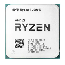 Twelve-Core 24-Thread AMD R9 3900X Processor 3.8 GHz with 64M L3 100-000000023 Socket AM4 for Desktop Use