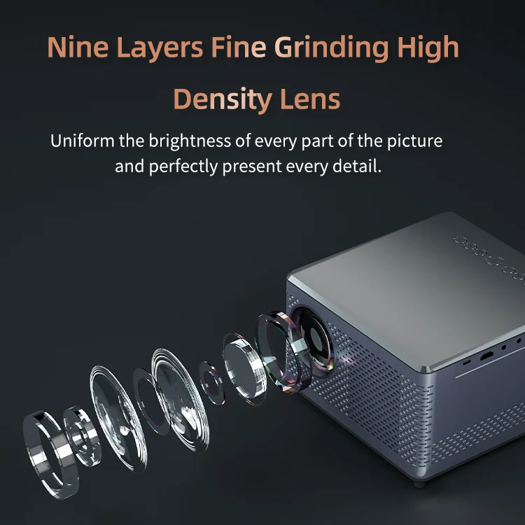 Global Version Projetor Full HD Wifi Home Theater Movie Video Projector Android Portable Projector