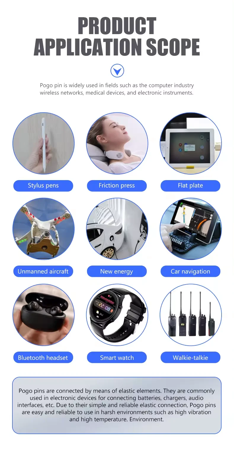 spring pogo pin connector pogo pin high current pogo test pin| Alibaba.com