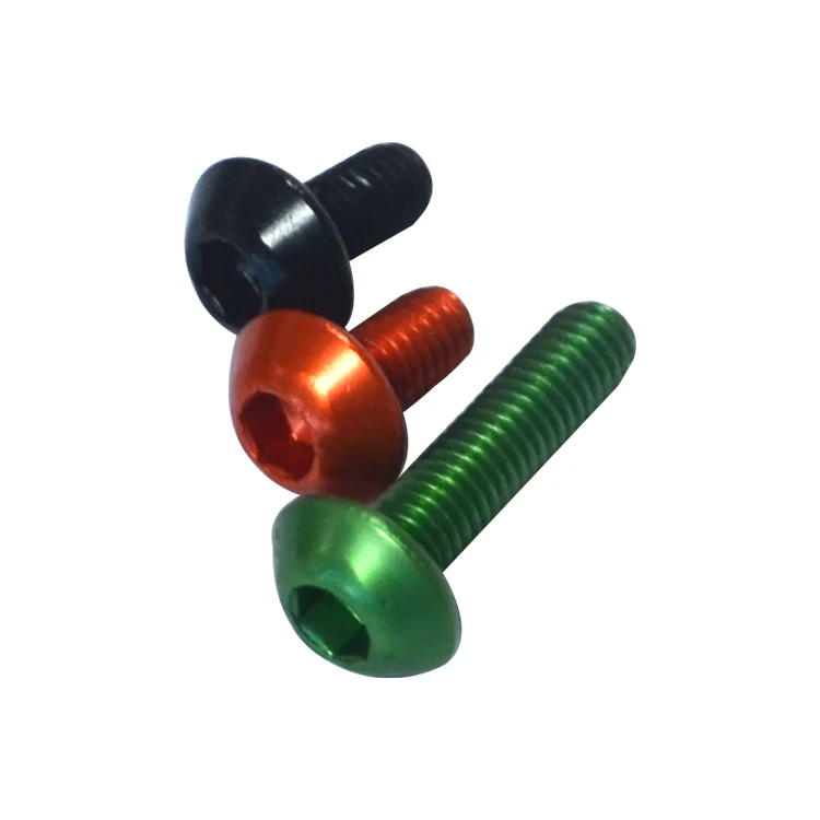Hex Socket Cap Bolt Anodized Aluminum Bolts