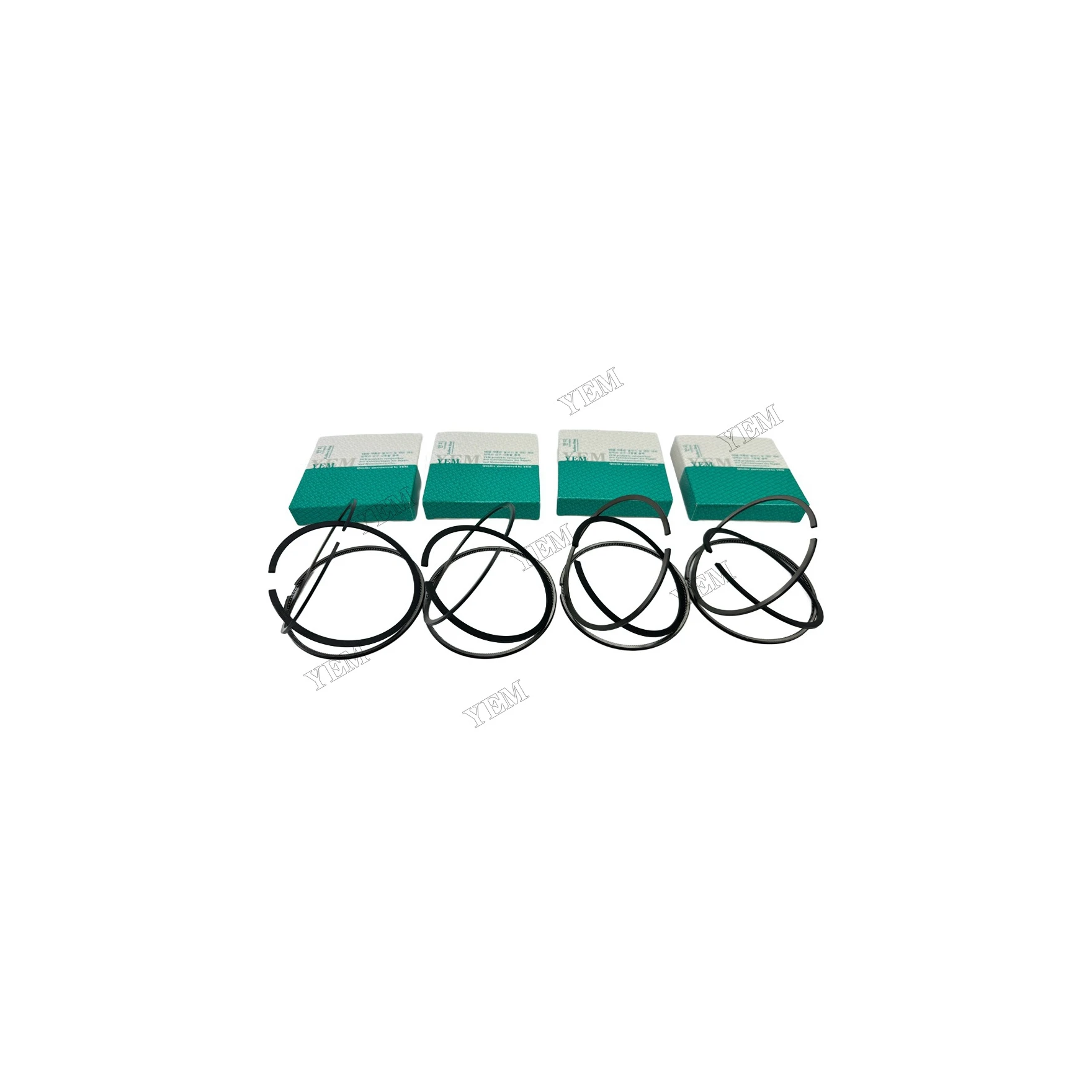 RIK Piston Ring Replaces for Yanmar 2TNV70 3T72 3T72HL 3T75 Piston Ring Engine Parts