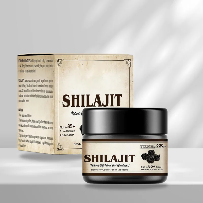 Shilajit Resin Pure Himalayan Shilajit Paste Fulvic Acid Private Label ...