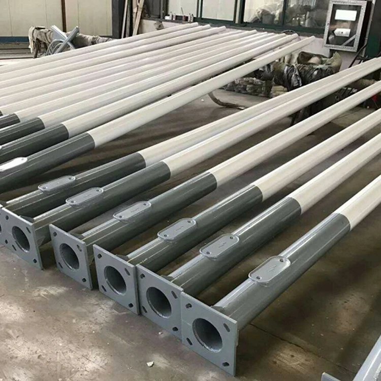 Txsolar 10 м 5 мм толщина стенки на открытом воздухе квадратная оцинкованная мачта уличного фонарные столбы осветительный столб для стоянки с двуручным хватом