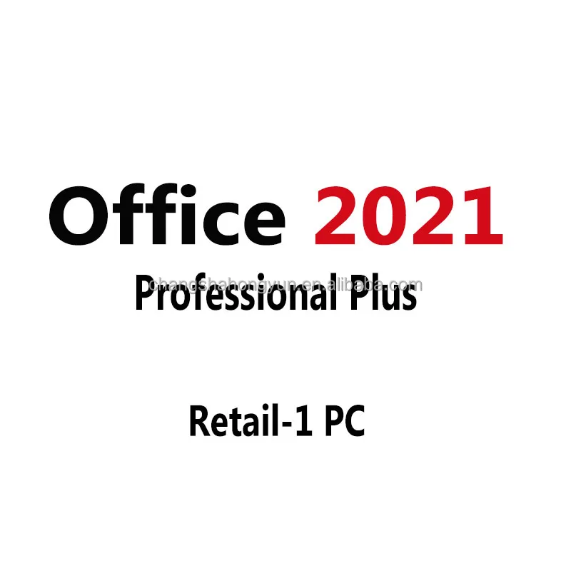 Office 2021 Pro Plus Retail Key 100 Online Activation Office 2021 Professional Plus License