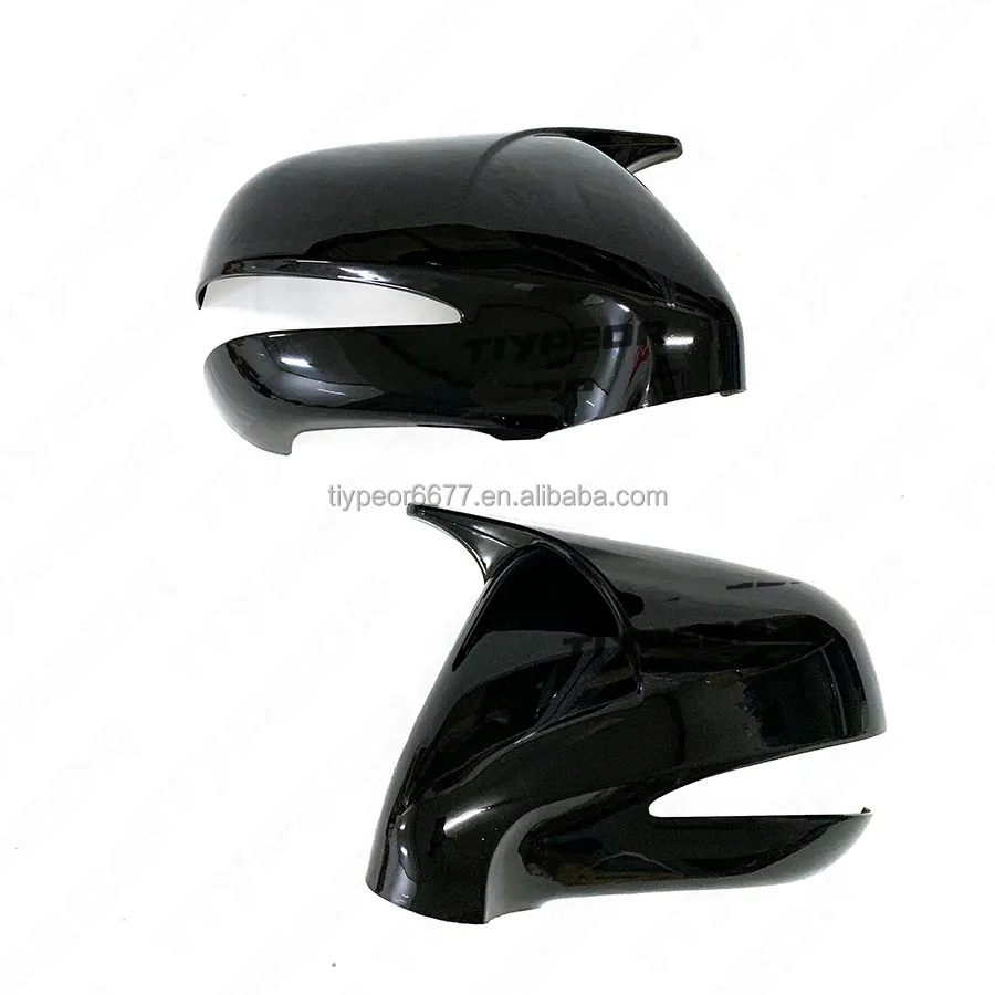product black side mirror cover with led light trim for lexus rx 2010 2015 lexus rx350 rx450 side mirror cover cap-5