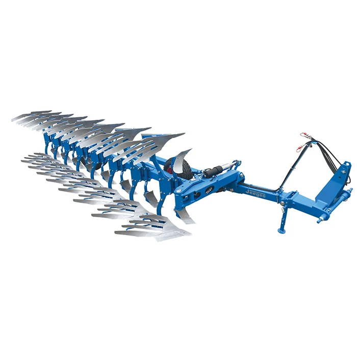 Hot Style Agricultural Machine Semi Suspended Hydraulic Plough for Deep Plowing