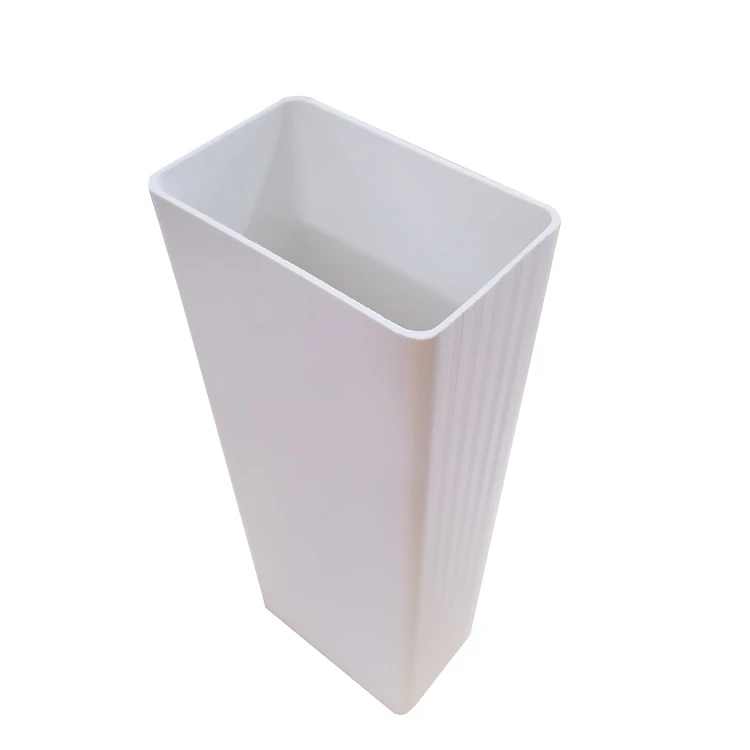 square PVC Pipe  Rectangular Pvc Tubes for Storing Goods PVC square Pipe Square Plastic Tubing Customize Plastic Box Sections