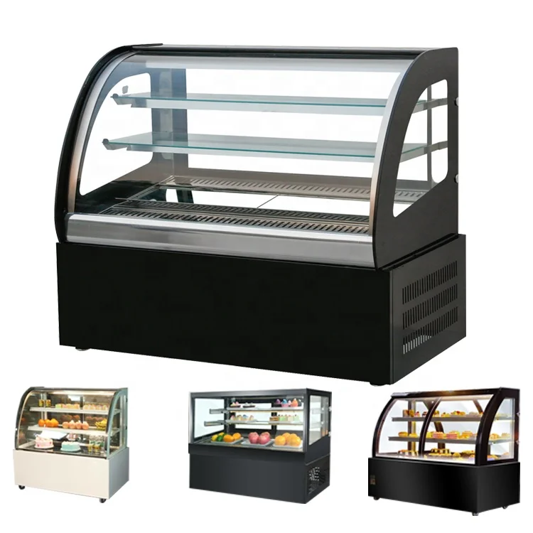 Bakery Case Display  Refrigerated Table Cake Cabinet Freezer Display Door Manufacturer Refrigerator Cake Display Case