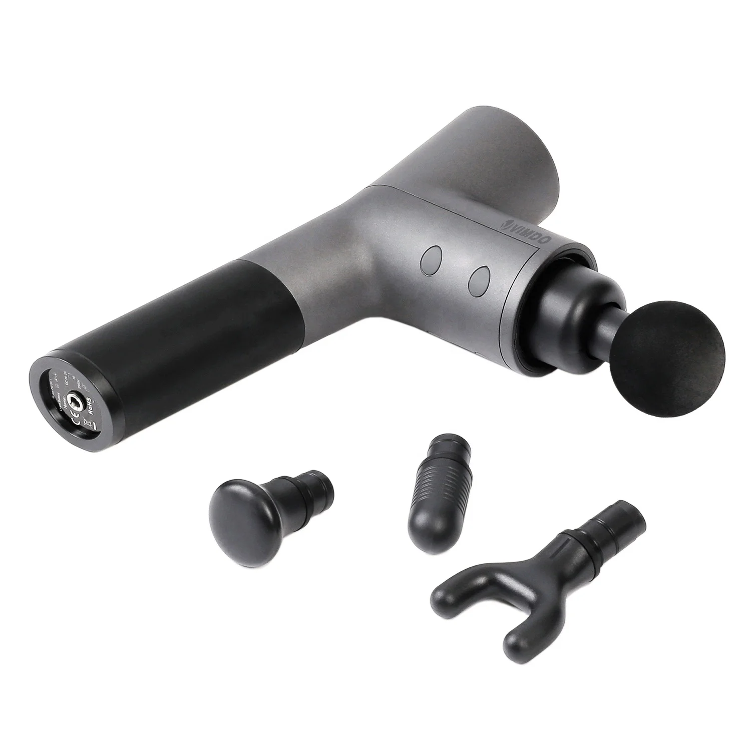 
VIMDO Новое поступление VMG03 24 В перкуссионный глубокий тканевый беспроводной массажный пистолет-массажер для мышц 