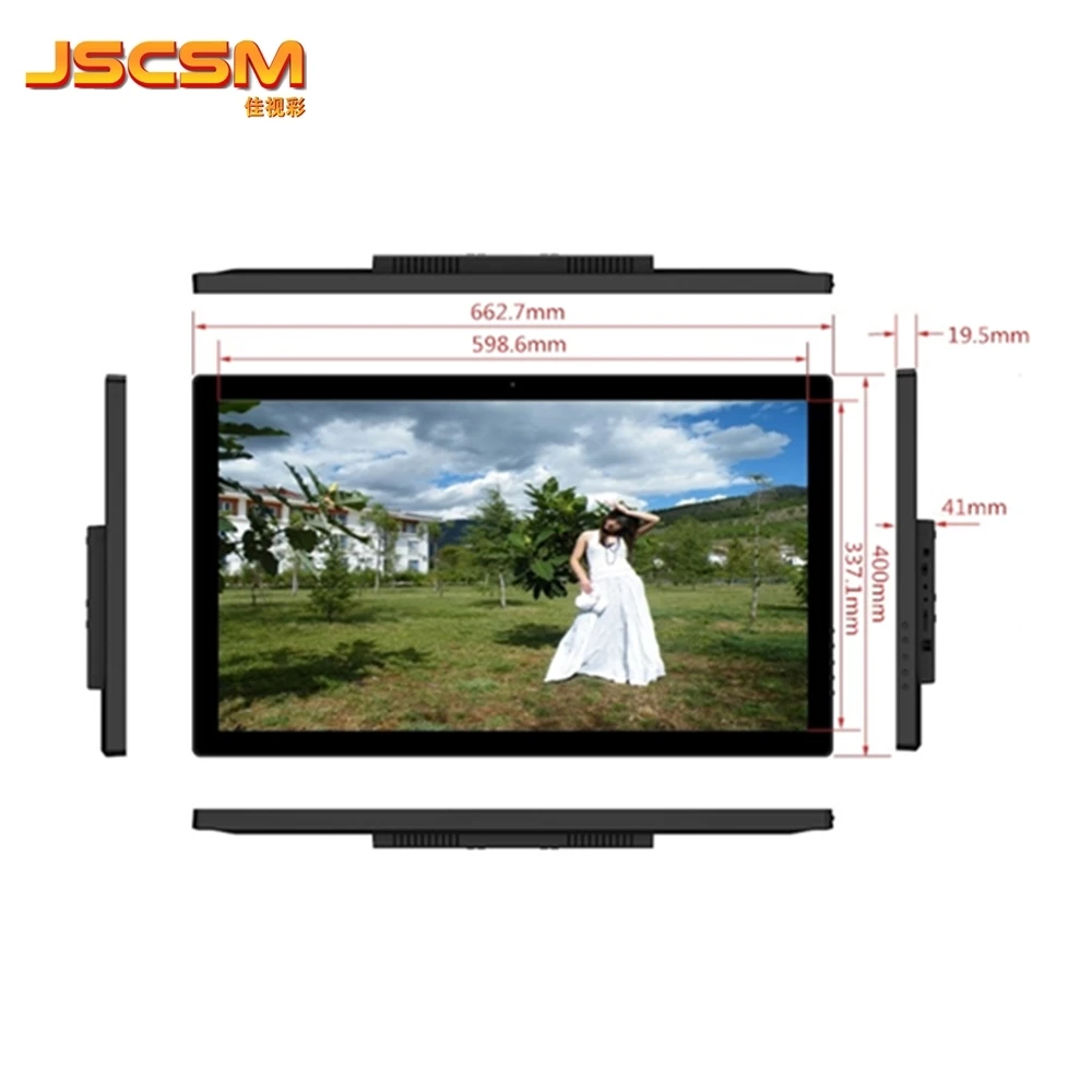2024 High Resolution 27 Inch Big Size Digital Photo Frame Foto Digital Frame Buy Online in Shenzhen