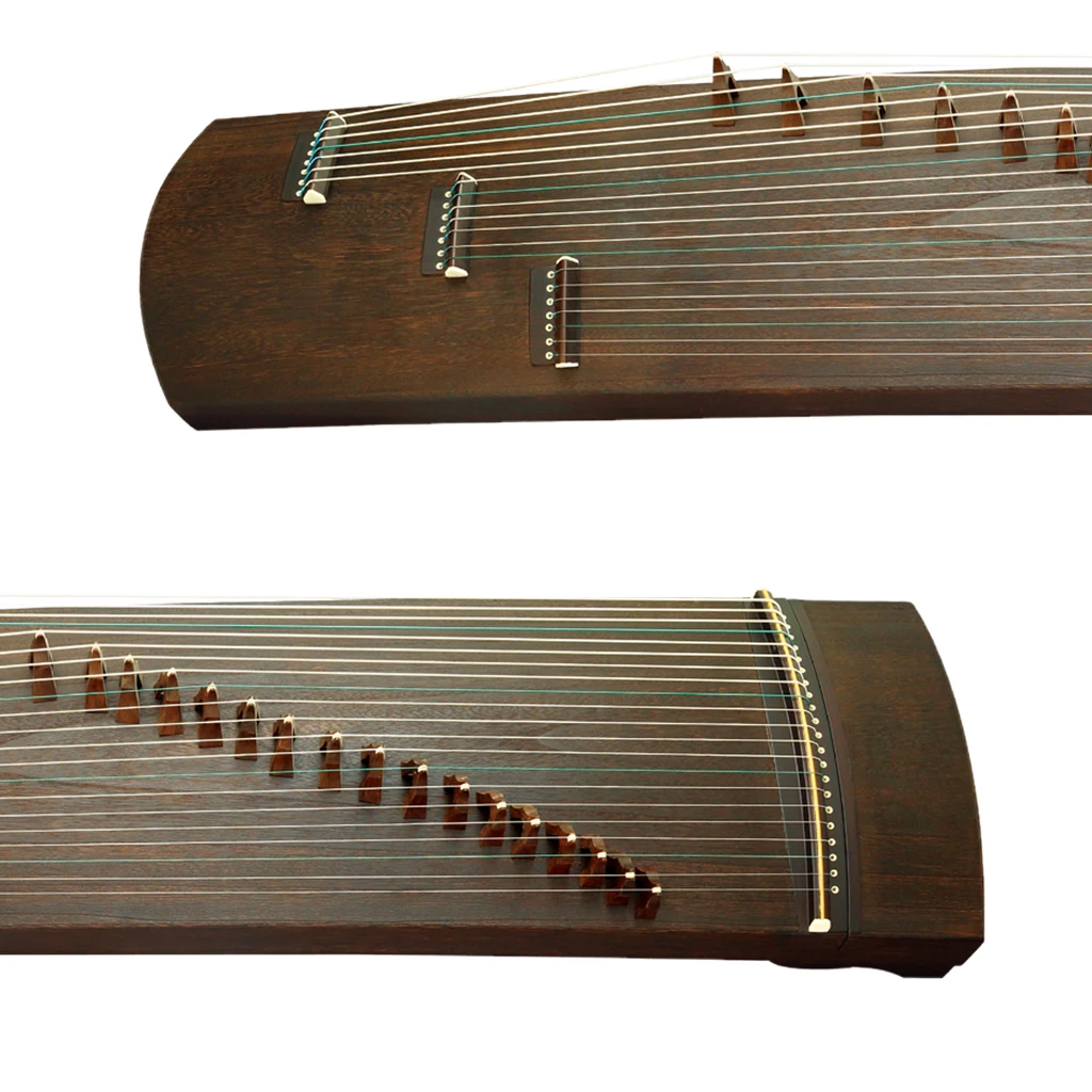 Naomi Professional 21 Strings Paulownia Guzheng Tang Style Chinese