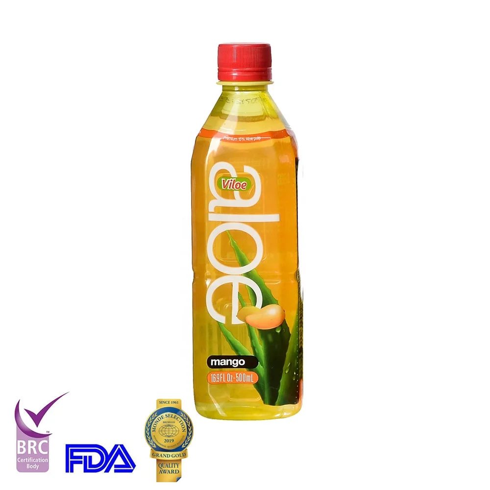 Viloe Tasty Flavored Aloe Vera Soft Drink with 10% Original Juice Pulp