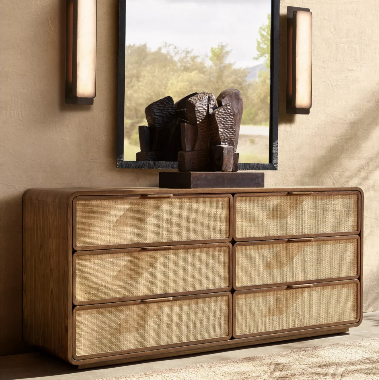 chinese dress ladies Valkyrie Platinum Dresser  Carved Luxury Bedroom Storage (BD00686)   Divine Canopy Beds