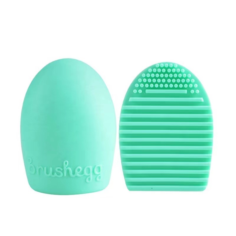 Silicone egg scrubbing artifact cleaning and cleaning makeup artifact scrubbing artifact tool silicone egg brush