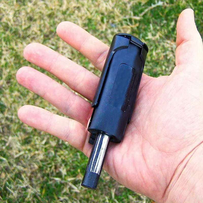 One Hand Operation Flint Stone Fire Starter for Hiking Camping Accessories