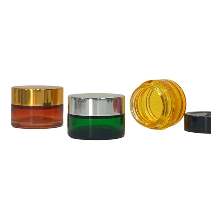 Alibaba.com: Customize Cosmetics Packaging Lip Balm Glass Jar 3g 5ml 5g 10g Eye Cream Container ...