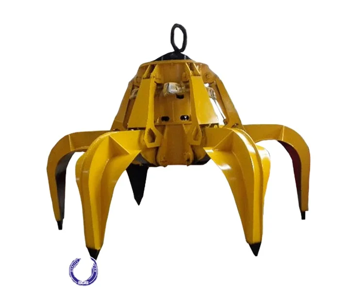Remote Control Grab Bucket for Bulk Cargo Marine Crane Port Crane
