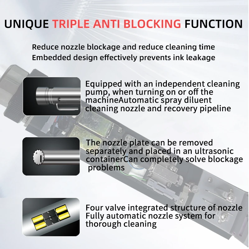 High Quality Compact Cij Small Character Inkjet Printer Easy to Operate with Solvent Ink Price From Manufacturers