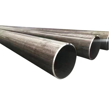 GB Q195 Q235 ASTM A106 A53 welded hot expand/rolled  black carbon steel pipes/tubes with plastic cap