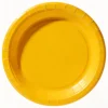 9 inch paper plate*10 pcs*Yellow