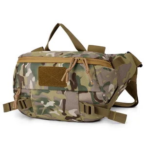 Leisure Chest Bag Waterproof and Wear-resistant Men's Waist Bag Lightweight Crossbody Bag Single Shoulder Sports Crossbody Bag