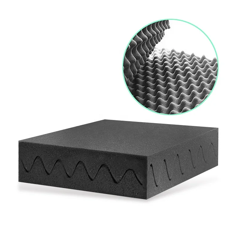 Полиуретановая губка Антистатическая губка под заказ акустическая пена для защитной упаковки Индивидуальный размер и цвет