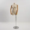 Leg hanging wooden hand silver thick disc flat cover
