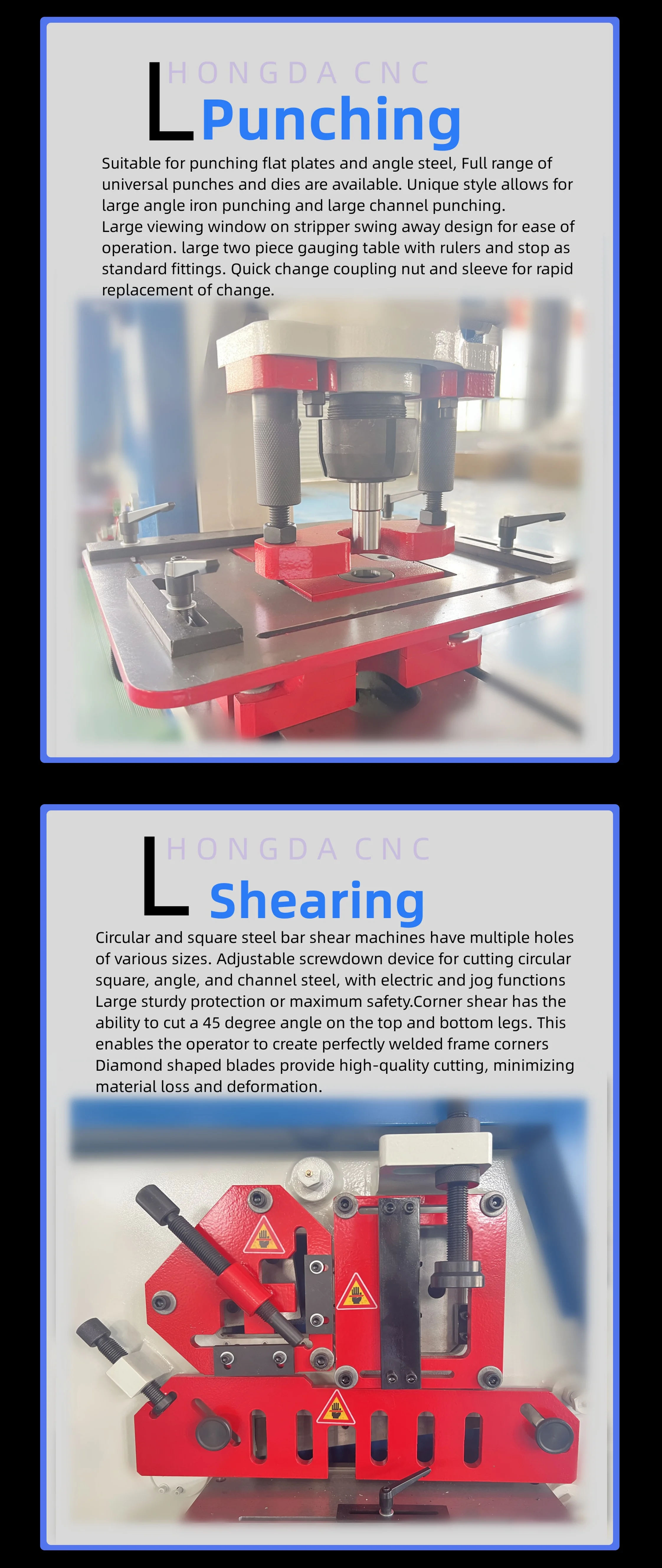 Used Hydraulic Shearing Factory Price Q35y20 Series Hydraulic Combined