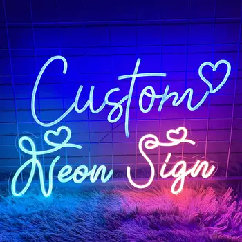 Custom Neon Signs LED Personalised Neon Signs for Home Decor Weddings Bar Signs Gifts Parties Company Logos Business Neon