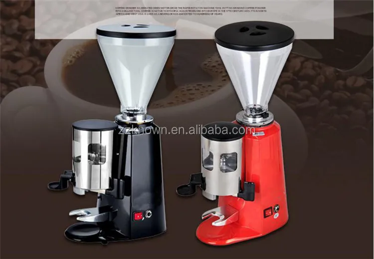 110V 350W Commercial Stainless Coffee Grinder Electric Grind Espresso Coffee  Maker Machine 