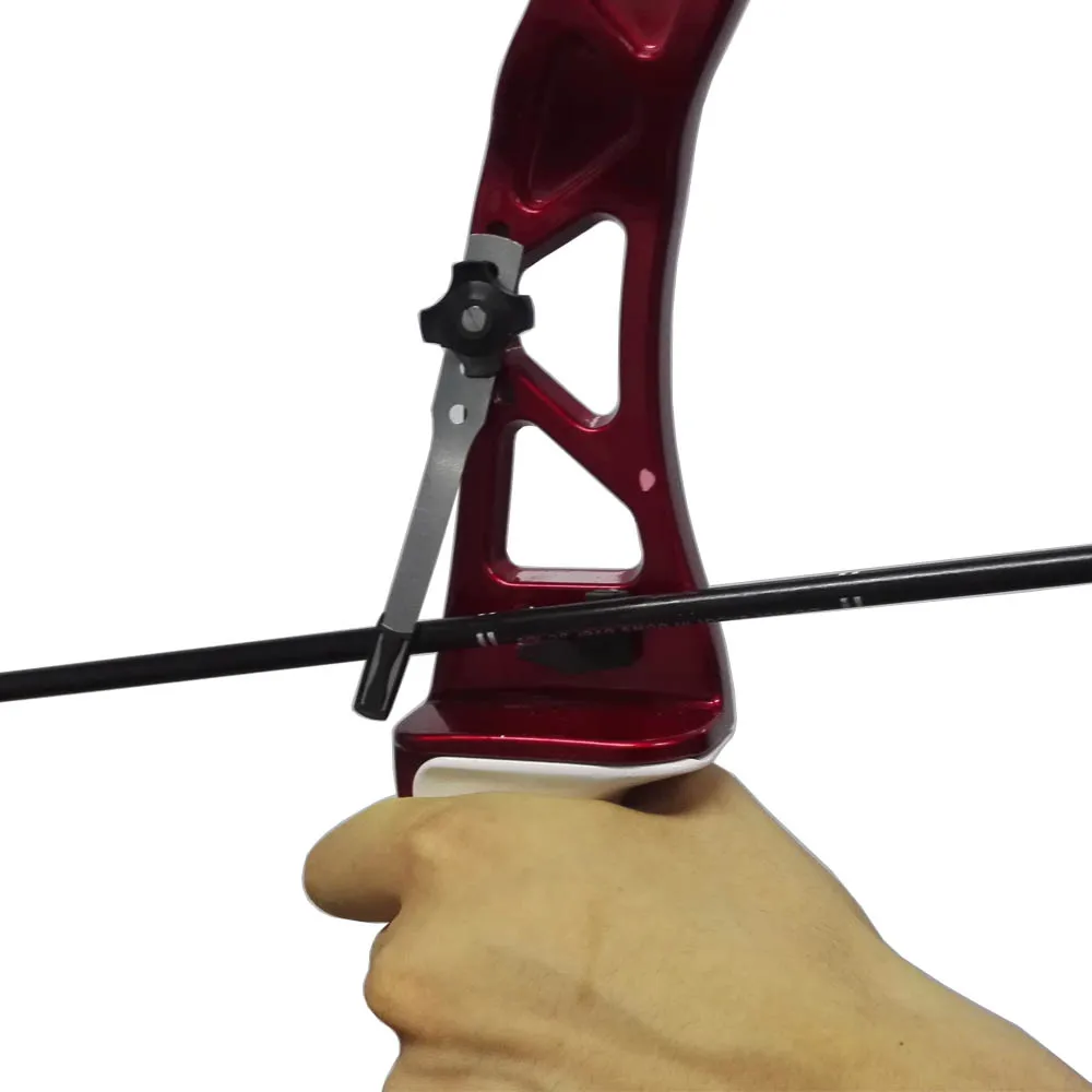 ZSHJGJR Clicker per Arco Ricurvo Tiro con L'Arco Clicker Magnetico udibile Click Freccia Segnale di tiro per tiro al Bersaglio (Nero