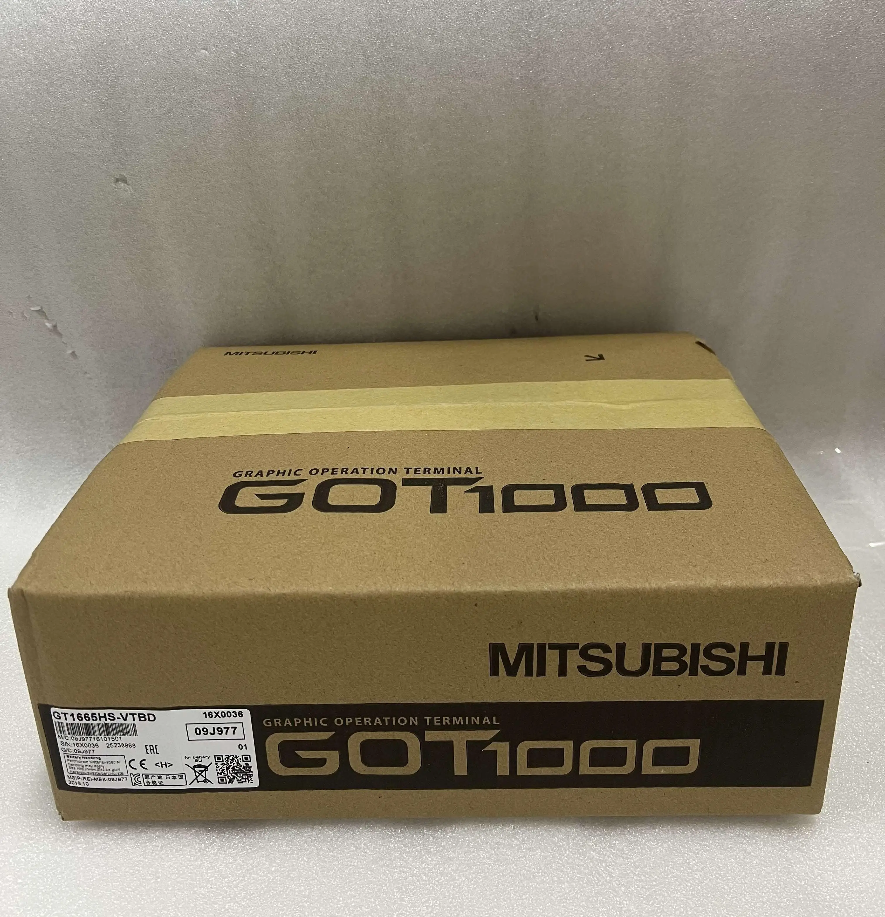 MITSUBISHI Graphic Operation Terminal HMI GT1665HS-VTBD