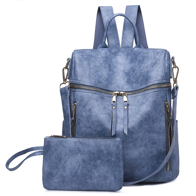 Women's Fashion Backpack Purses Multipurpose Design Handbags and Shoulder  Bag PU Leather Travel bag
