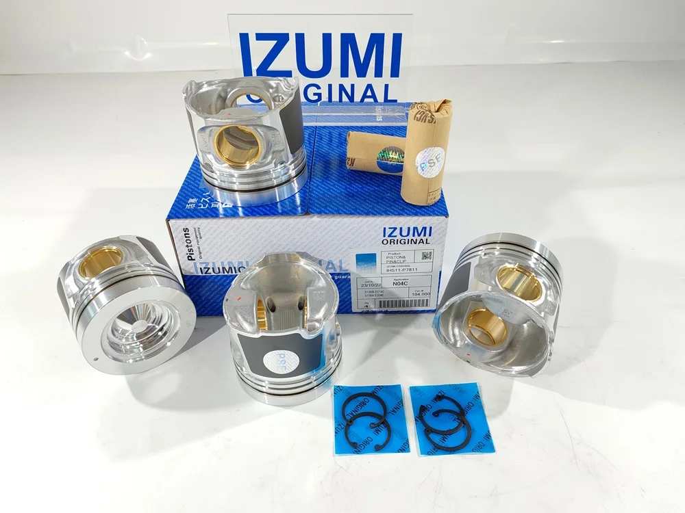product izumi original piston kit n04c s130b e0140 s1304 e0040 engine parts piston liner no4ct w04d w06d rebuild kit for hino engine-15