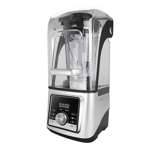 Gemat Factory Wholesale 4L Soundproof Blender Licuadora 2200w Heavy Duty Industrial Multi Smoothie Mixer Blender Made in China